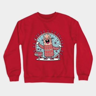 Dancing salami boy Crewneck Sweatshirt